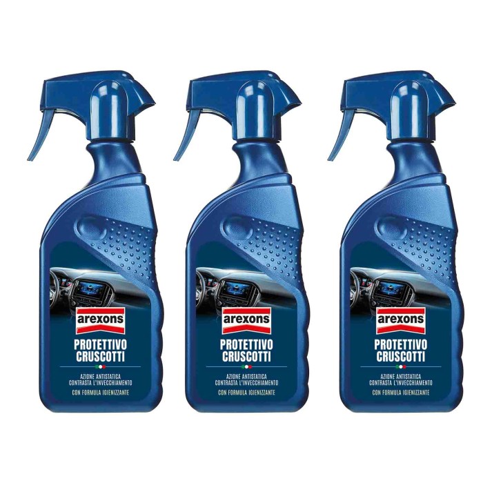 148567-large_default.jpg Arexons Protettivo Cruscotti 8312 400ml Detergente Plastiche Interni 3 Pezzi