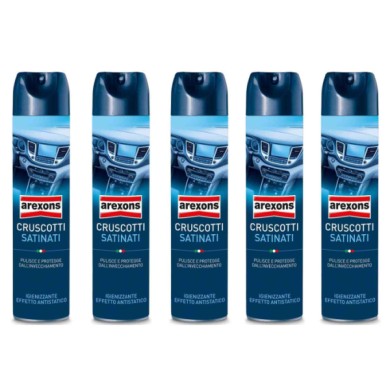 148589-large_default.jpg Arexons Cruscotti Satinati 8317 600ml Detergente Plastiche Interni 5 Pezzi