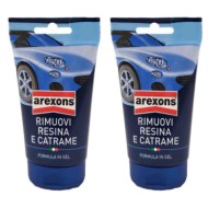 Arexons Rimuovi Resina E Catrame 8354 100ml Gel Carrozzeria Auto Moto 2 Pezzi