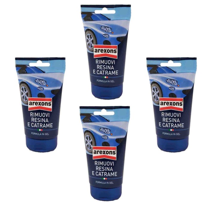 148539-large_default.jpg Arexons Rimuovi Resina E Catrame 8354 100ml Gel Carrozzeria Auto Moto 4 Pezzi