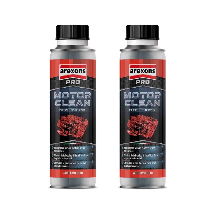 9874.jpg Arexons 9874 Additivo Per Pulizia Interno Motore Prima Del Cambio Olio. 300 Ml 2 Pezzi