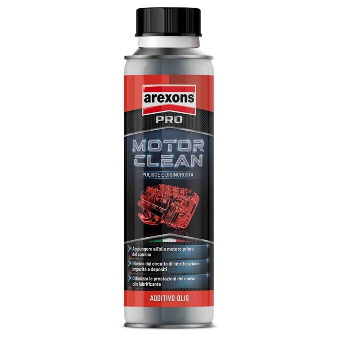 9874_X5.JPG Arexons 9874 Additivo Per Pulizia Interno Motore Prima Del Cambio Olio. 300 Ml 5 Pezzi