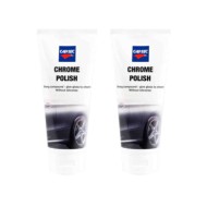 Cartec - Polish Cromature - Chrome Polish 250ml Crema Pulizia Per Parti Cromate E Metalliche 2 Pezzi