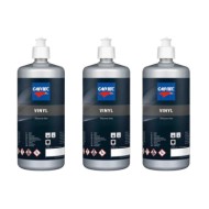Vinyl Silicon Free - Ravvivante Plastiche Esterne E Gomme Per Auto, Nero Per Plastiche E Protettivo 1 Litro 3 Pezzi