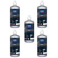 Vinyl Silicon Free - Ravvivante Plastiche Esterne E Gomme Per Auto, Nero Per Plastiche E Protettivo 1 Litro 5 Pezzi