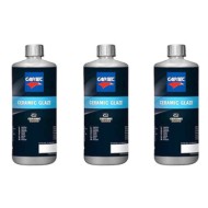 Cartec - Ceramic Glaze - Rivestimento Protettivo, Trattamento Ceramico Nanotecnologico E Idrofobico Per Carrozzeria Auto 3 Pezzi