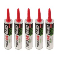 Teroson Bond 120 Adesivo Per Vetri Auto 310ml Sostituisci Parabrezza 5 Pezzi