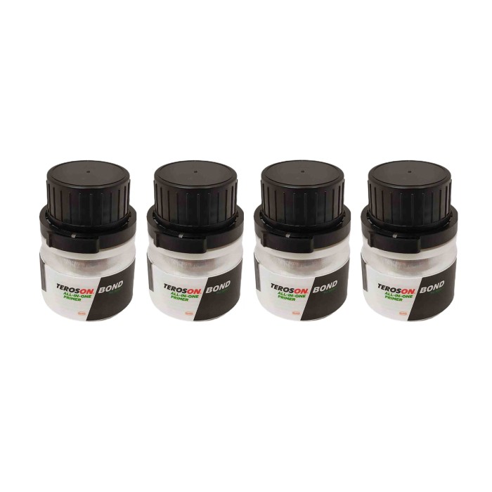 Teroson Bond All In One Primer 25ml 9699 Attiva Adesivo Vetri E Cristalli 4 Pezzi