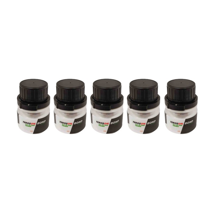 Teroson Bond All In One Primer 25ml 9699 Attiva Adesivo Vetri E Cristalli 5 Pezzi