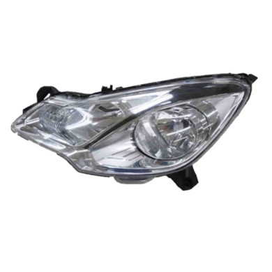 327004701.JPG Proiettore Citroën C3 Cassone/Coda Spiovente 2013/2016 Sinistro Elettrico Con Motore Nero H1 H7 Py21W W5W