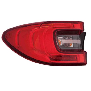 SX_SCRITTA_LOGO.jpg Fanale Posteriore Renault Kadjar Dal 2015 Sinistro Con Portalampada Senza Lampada Esterno Led Py21W T. V