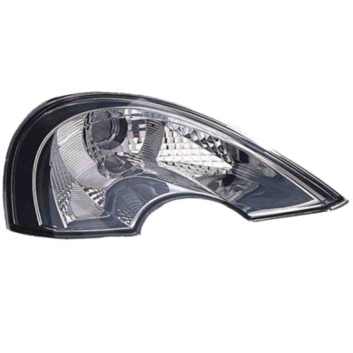 DX_SCRITTA_LOGO.jpg Fanale Anteriore Renault Modus/Grand Modus 2004/2008 Destro Senza Portalampada Gruppo Ottico Bianco Py21W