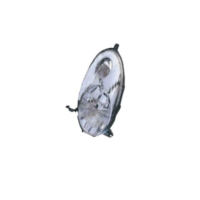 SX_SCRITTA_LOGO.jpg Proiettore Nissan Micra Iii 2003/2007 Sinistro Elettrico H4 W5W