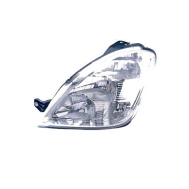SX_SCRITTA_LOGO.jpg Proiettore Iveco Daily Iv Autobus 2006/2011 Sinistro Elettrico Con Motore H1 H7 +H7 Py21W W5W