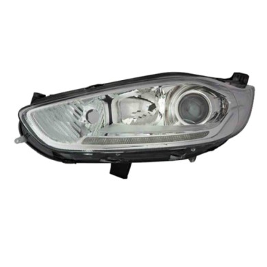 SX_SCRITTA_LOGO.jpg Proiettore Ford Fiesta Vi Dal 2013 Sinistro Con Luce Diurna Elettrico Con Motore Led H1 H7 Py21W T. Viste