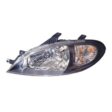 SX_SCRITTA_LOGO.jpg Proiettore Daewoo Lacetti 2 Volumi/Coda Spiovente 2006/2010 Sinistro Elettrico Con Motore H4 Py21W W5W