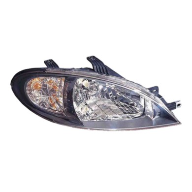 DX_SCRITTA_LOGO.jpg Proiettore Daewoo Lacetti 2 Volumi/Coda Spiovente 2006/2010 Destro Elettrico Con Motore H4 Py21W W5W
