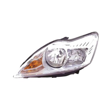 SX_SCRITTA_LOGO.jpg Proiettore Ford Focus Ii Cabriolet 2008/2010 Sinistro Elettrico Con Motore Cromato H1 D1S Py21W W5W
