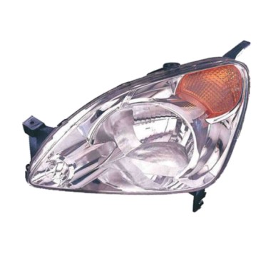SX_SCRITTA_LOGO.jpg Proiettore Honda Cr-V Ii 2001/2003 Sinistro Elettrico Arancio H4 W5W W21W