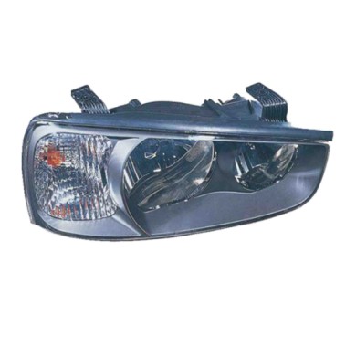 DX_SCRITTA_LOGO.jpg Proiettore Hyundai Elantra Tre Volumi 2002/2003 Destro Elettrico Con Motore H1 H7 Py21W W5W