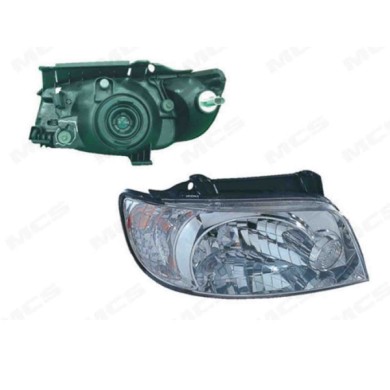 DX_SCRITTA_LOGO.jpg Proiettore Hyundai Matrix 2001/2005 Destro Manuale Ed Elettrico H4 Py21W W5W