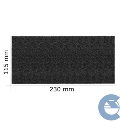 150755-large_default.jpg Mirka Mirlon Total Uf1500 115x230mm 8111202594 Kit 25 Pezzi X Striscia Abrasiva Grigia