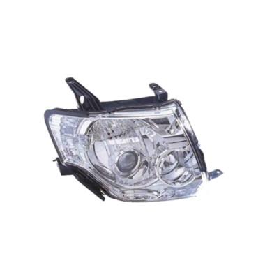 DX_SCRITTA_LOGO.jpg Proiettore Mitsubishi Pajero Iv 2007/2008 Destro Elettrico H9 D2S W5W Wy21W