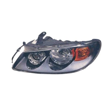 SX_SCRITTA_LOGO.jpg Proiettore Nissan Almera Ii Hatchback 2002/2006 Sinistro Elettrico Nero H7 +H7 P21W W5W