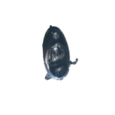 DX_SCRITTA_LOGO.jpg Proiettore Nissan Micra Iii 2003/2007 Destro Elettrico Nero H4 W5W