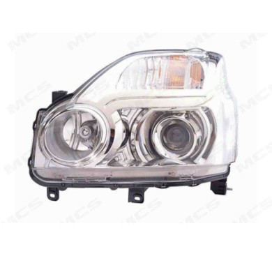 SX_SCRITTA_LOGO.jpg Proiettore Nissan X-Trail 2007/2010 Sinistro Elettrico Con Motore D2S W5W Wy21W