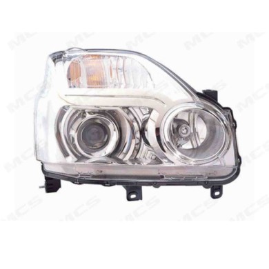 DX_SCRITTA_LOGO.jpg Proiettore Nissan X-Trail 2007/2010 Destro Elettrico Con Motore D2S W5W Wy21W