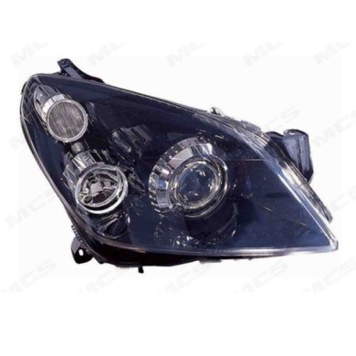 DX_SCRITTA_LOGO.jpg Proiettore Opel Astra H Twintop 2004/2009 Destro Elettrico Con Motore H7 D2S Py21W W5W
