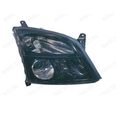 DX_SCRITTA_LOGO.jpg Proiettore Opel Signum 2 Volumi/Coda Spiovente 2003/2005 Destro Elettrico Nero H7 +H7 Py21W W5W