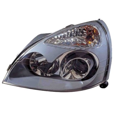 SX_SCRITTA_LOGO.jpg Proiettore Renault Clio Ii Furgonato 2001/2004 Sinistro Elettrico H7 D2S Py21W W5W