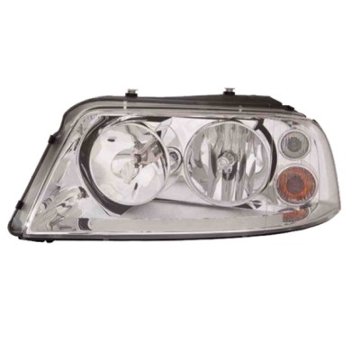 SX_SCRITTA_LOGO.jpg Proiettore Seat Alhambra 2000/2010 Sinistro Elettrico Con Motore Grigio H1 H7 Py21W W5W