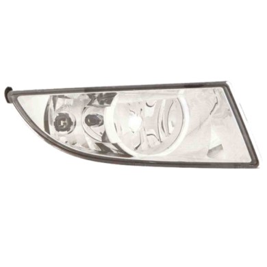 DX_SCRITTA_LOGO.jpg Proiettore Fendinebbia Skoda Roomster Praktik 2010/2014 Destro Con Luce Diurna H8 P21W