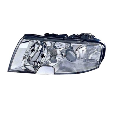SX_SCRITTA_LOGO.jpg Proiettore Skoda Superb I 2001/2008 Sinistro Elettrico Con Motore H3 +H3 D2S Py21W W5W
