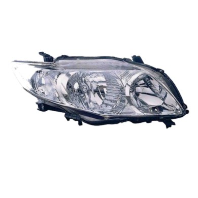 DX_SCRITTA_LOGO.jpg Proiettore Toyota Corolla Tre Volumi 2006/2009 Destro Elettrico Hb3 Hb4 W5W Wy21W