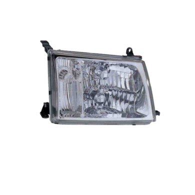 DX_SCRITTA_LOGO.jpg Proiettore Toyota Land Cruiser 100 1998/2004 Destro Manuale Incolore Hb3 Hb4 W5W