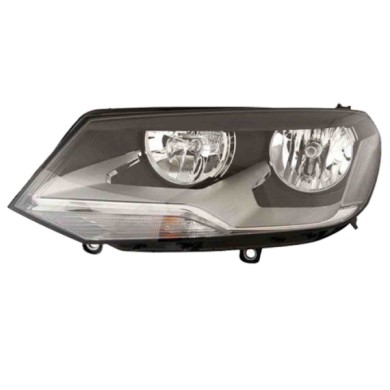 SX_SCRITTA_LOGO.jpg Proiettore Volkswagen Touareg 2010/2014 Sinistro Con Luce Diurna Elettrico Con Motore H7 H15 W5W Wy21W