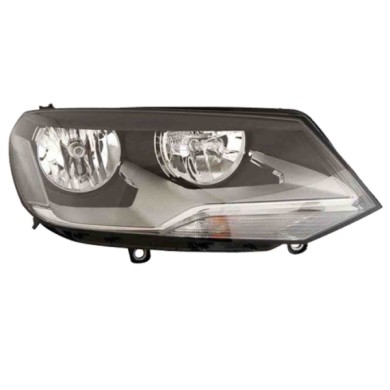 DX_SCRITTA_LOGO.jpg Proiettore Volkswagen Touareg 2010/2014 Destro Con Luce Diurna Elettrico Con Motore H7 H15 W5W Wy21W