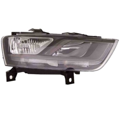 DX_SCRITTA_LOGO.jpg Proiettore Audi Q3 2011/2014 Destro Elettrico Con Motore Nero H7 +H7 W21W Pwy24W