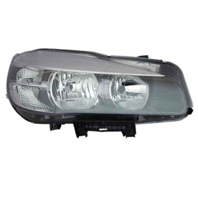 DX_SCRITTA_LOGO.jpg Proiettore Bmw 2 Active Tourer Van 2013/2021 Destro Elettrico Con Motore Led H7 Py21W