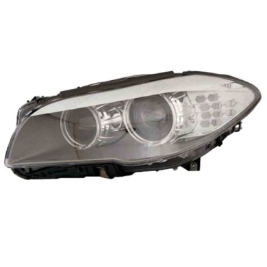 SX_SCRITTA_LOGO.jpg Proiettore Bmw 5 Touring 2009/2012 Sinistro Con Motore Led D1S