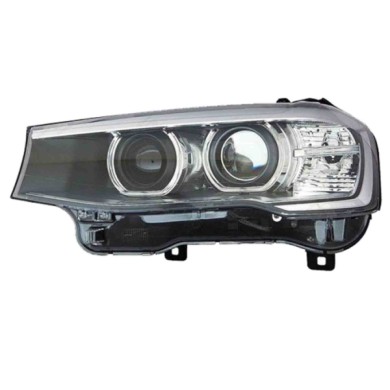 SX_SCRITTA_LOGO.jpg Proiettore Bmw X3 2013/2017 Sinistro Elettrico Con Motore Led D1S Py21W