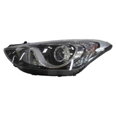 SX_SCRITTA_LOGO.jpg Proiettore Hyundai I30 Kombi Van 2015/2017 Sinistro Elettrico Con Motore H7 +H7 Py21W W5W