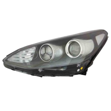 SX_SCRITTA_LOGO.jpg Proiettore Kia Sportage 2015/2017 Sinistro Elettrico Led Hb3 Py21W