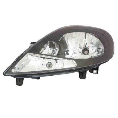 SX_SCRITTA_LOGO.jpg Proiettore Opel Vivaro A Combi 2006/2013 Sinistro Elettrico Nero H4 Py21W W5W