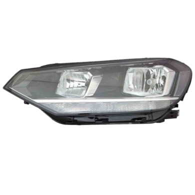 SX_SCRITTA_LOGO.jpg Proiettore Volkswagen Touran 2015/2019 Sinistro Elettrico Con Motore H7 +H7 W21W Pwy24W