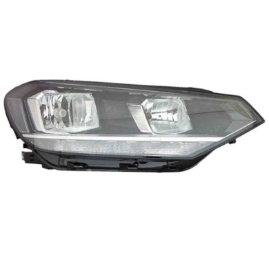 DX_SCRITTA_LOGO.jpg Proiettore Volkswagen Touran 2015/2019 Destro Elettrico Con Motore H7 +H7 W21W Pwy24W